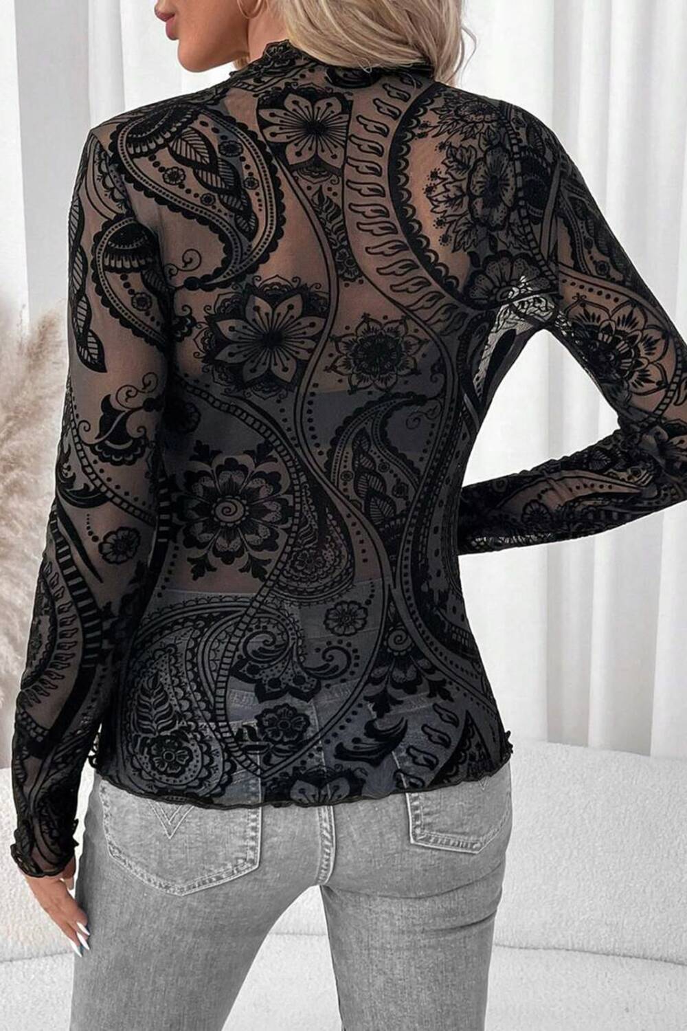 Mad Moonshine Top Paisley - Image 2