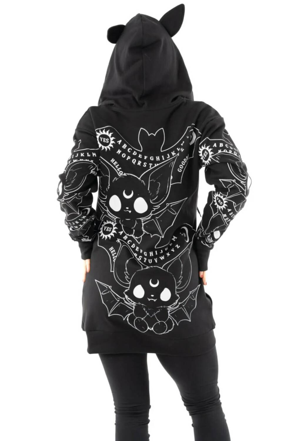 Heartless Zip-Hoody Ouija Bats - Image 2