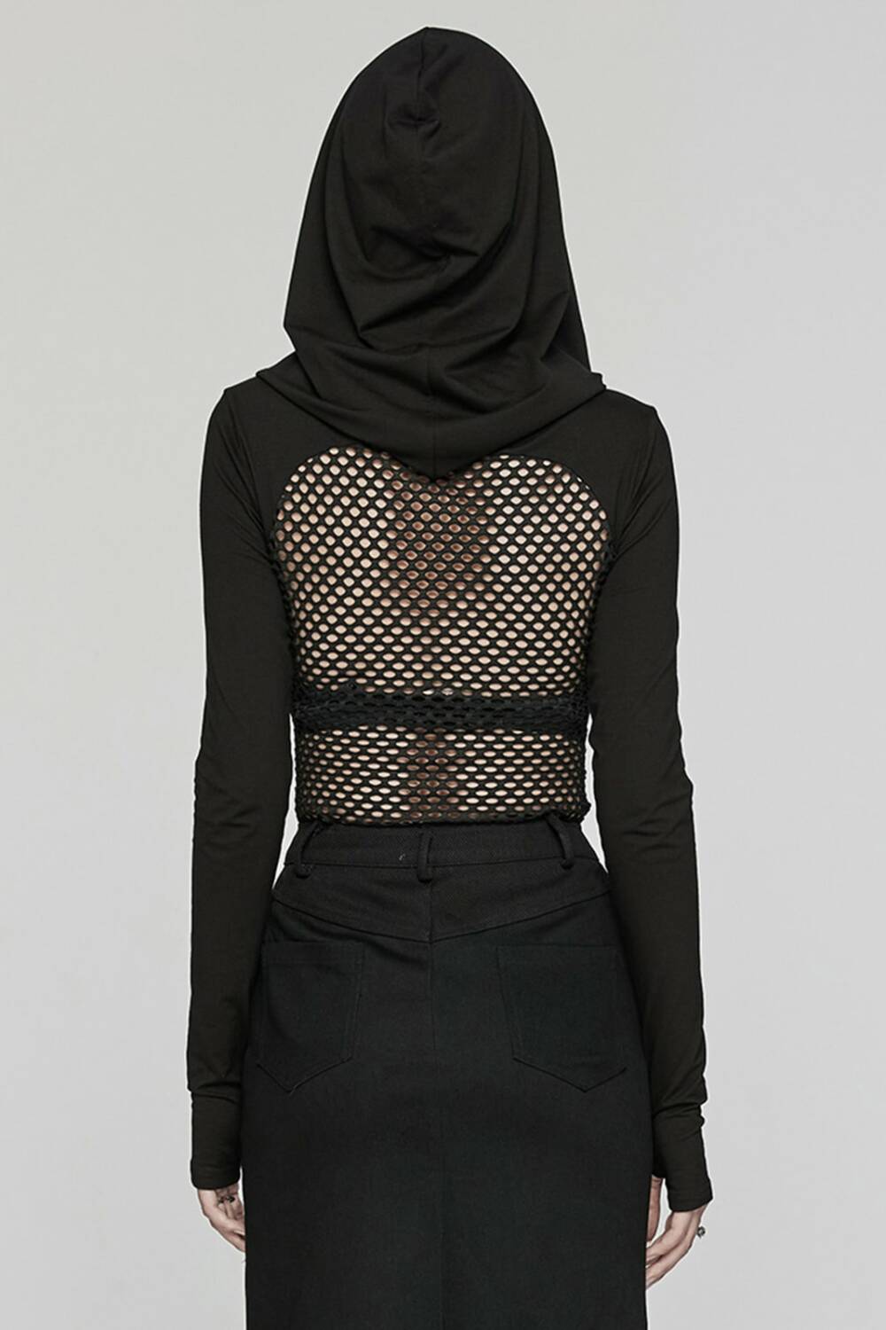 Punk rave harness top Tenebra - Image 3