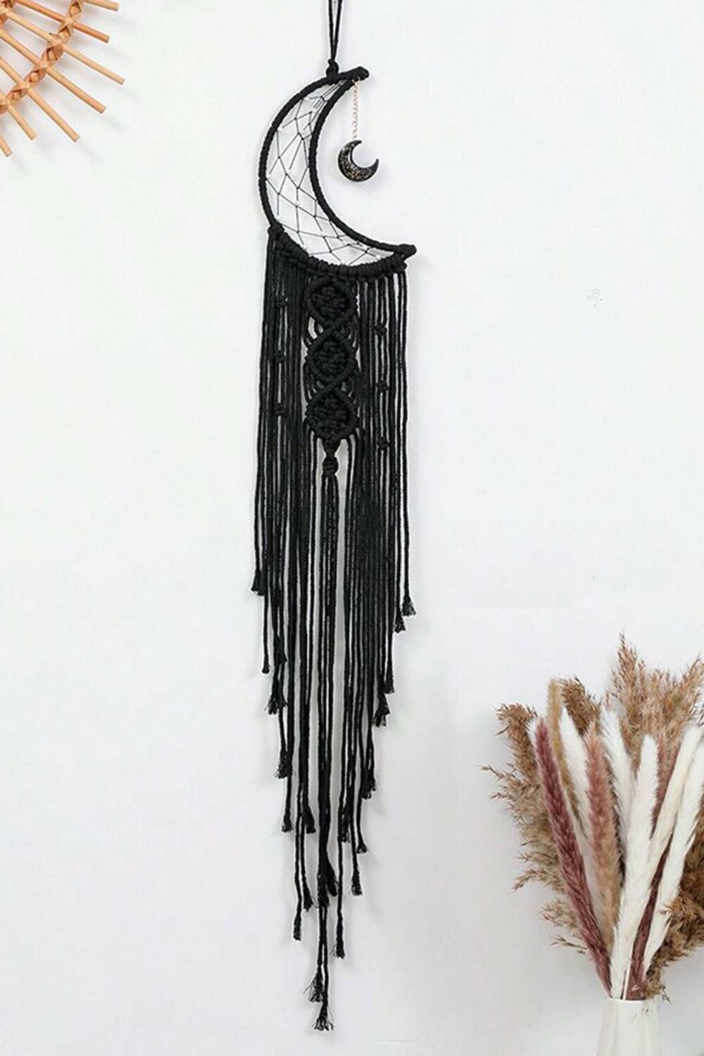 Mad Moonshine macramé decoration Black Moon