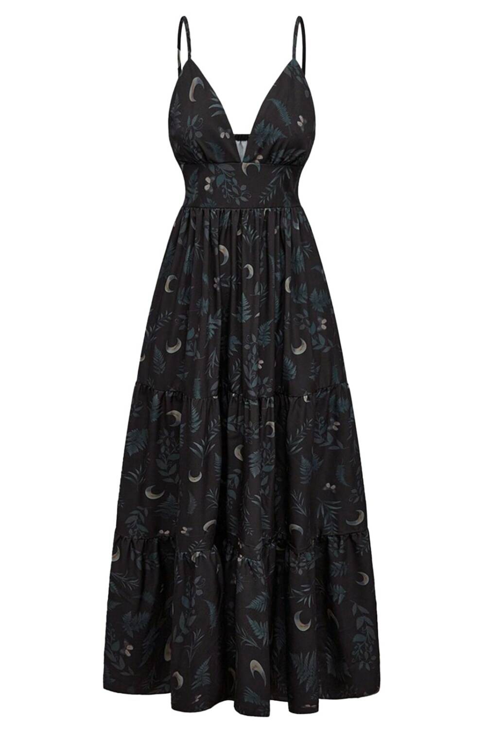 Romwe dress Herbal Moon