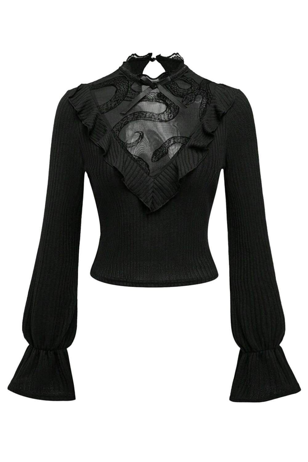 Romwe Longsleeve Lady Snake
