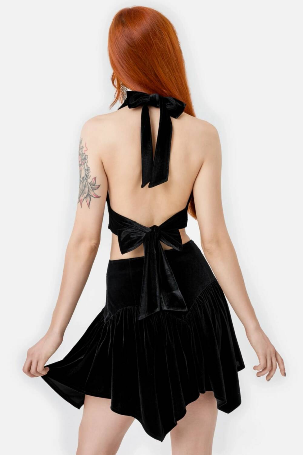 Restyle halterneck crop top Woodland Bloom - Image 2