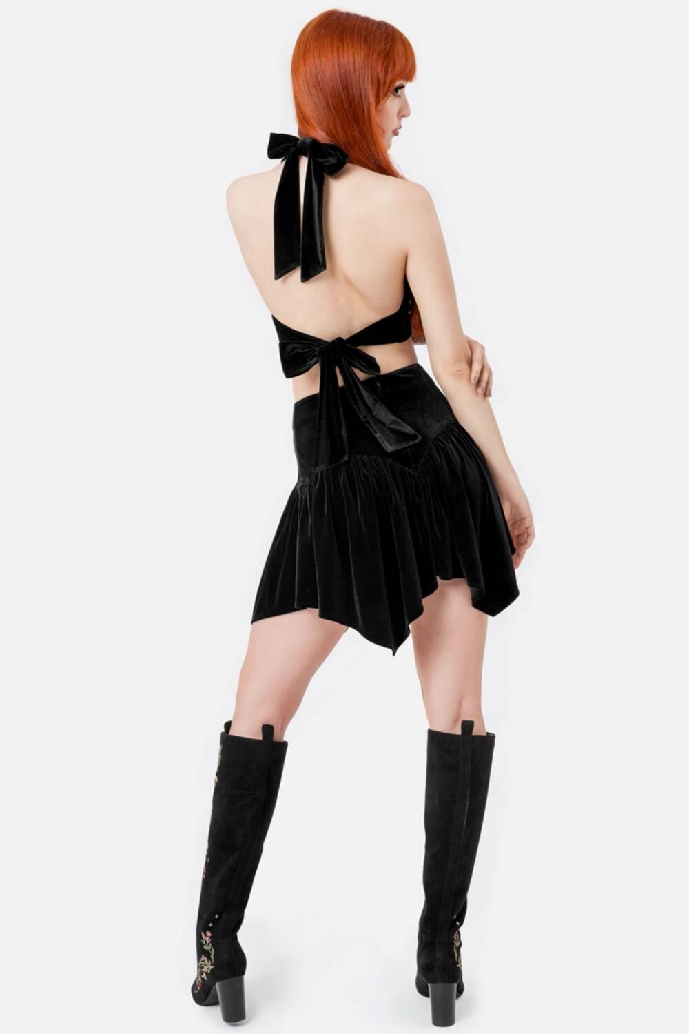 Restyle mini skirt Dark Botany - Image 2