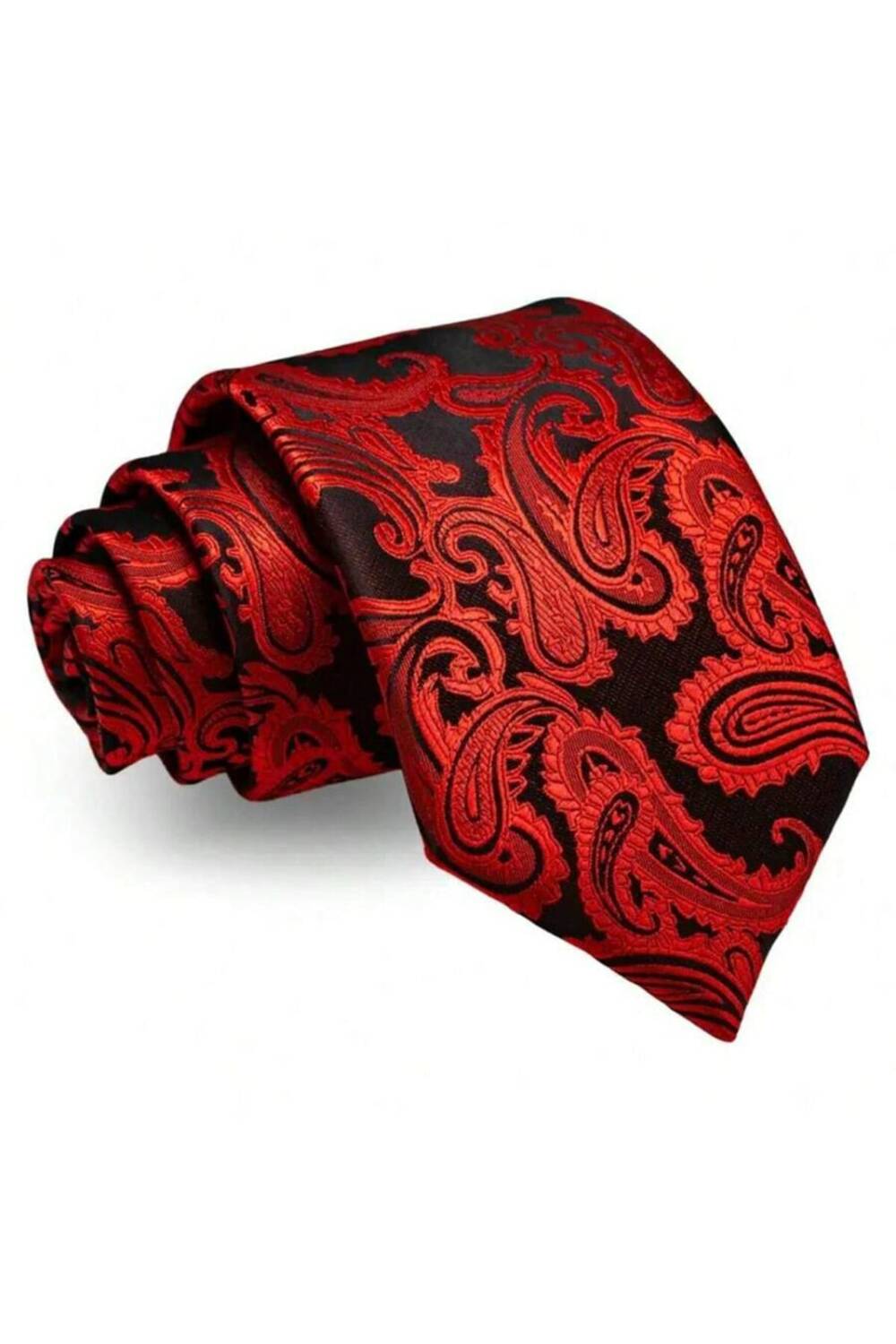 Mad Moonshine tie Red Paisley - Image 2