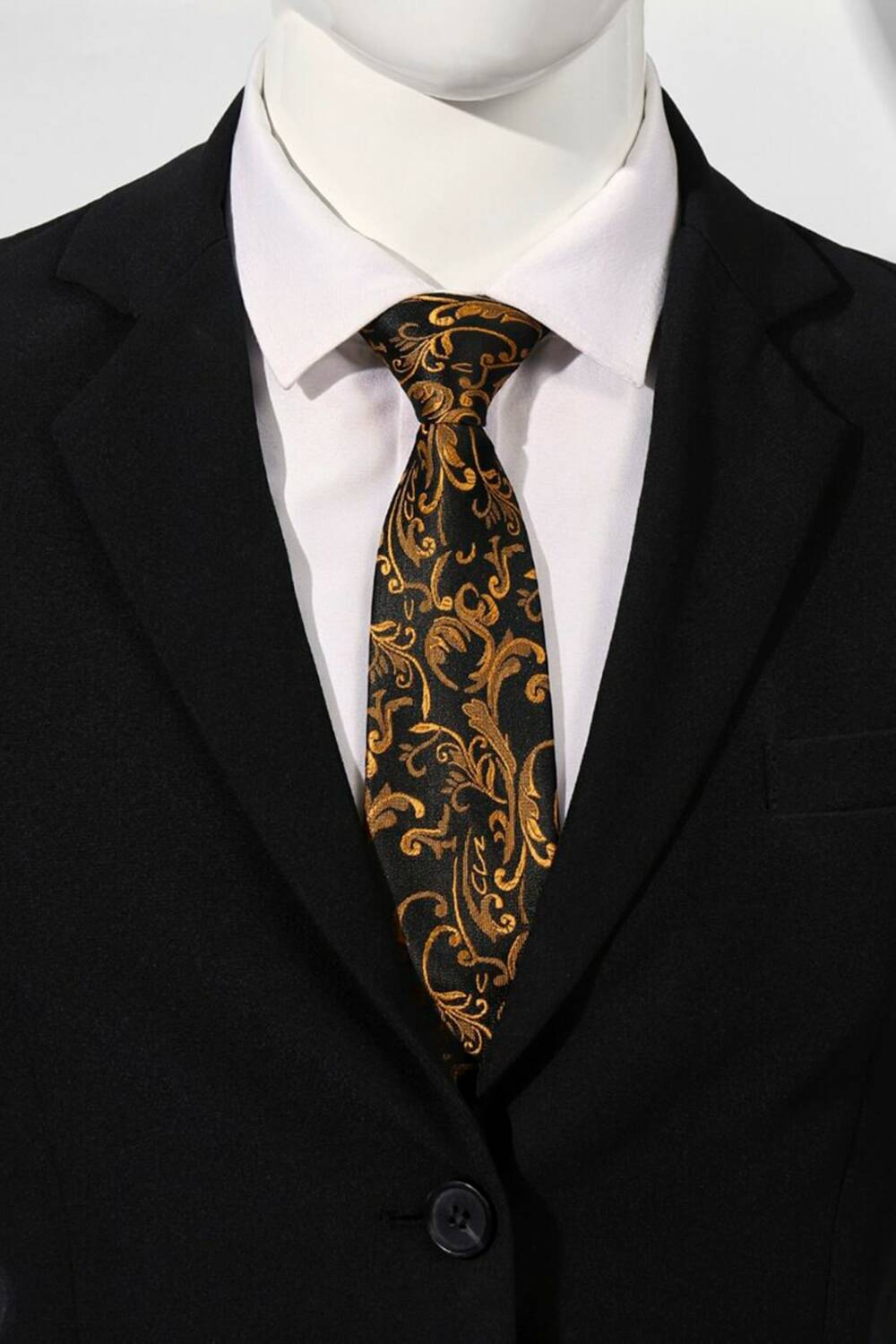 Mad Moonshine tie bronze paisley