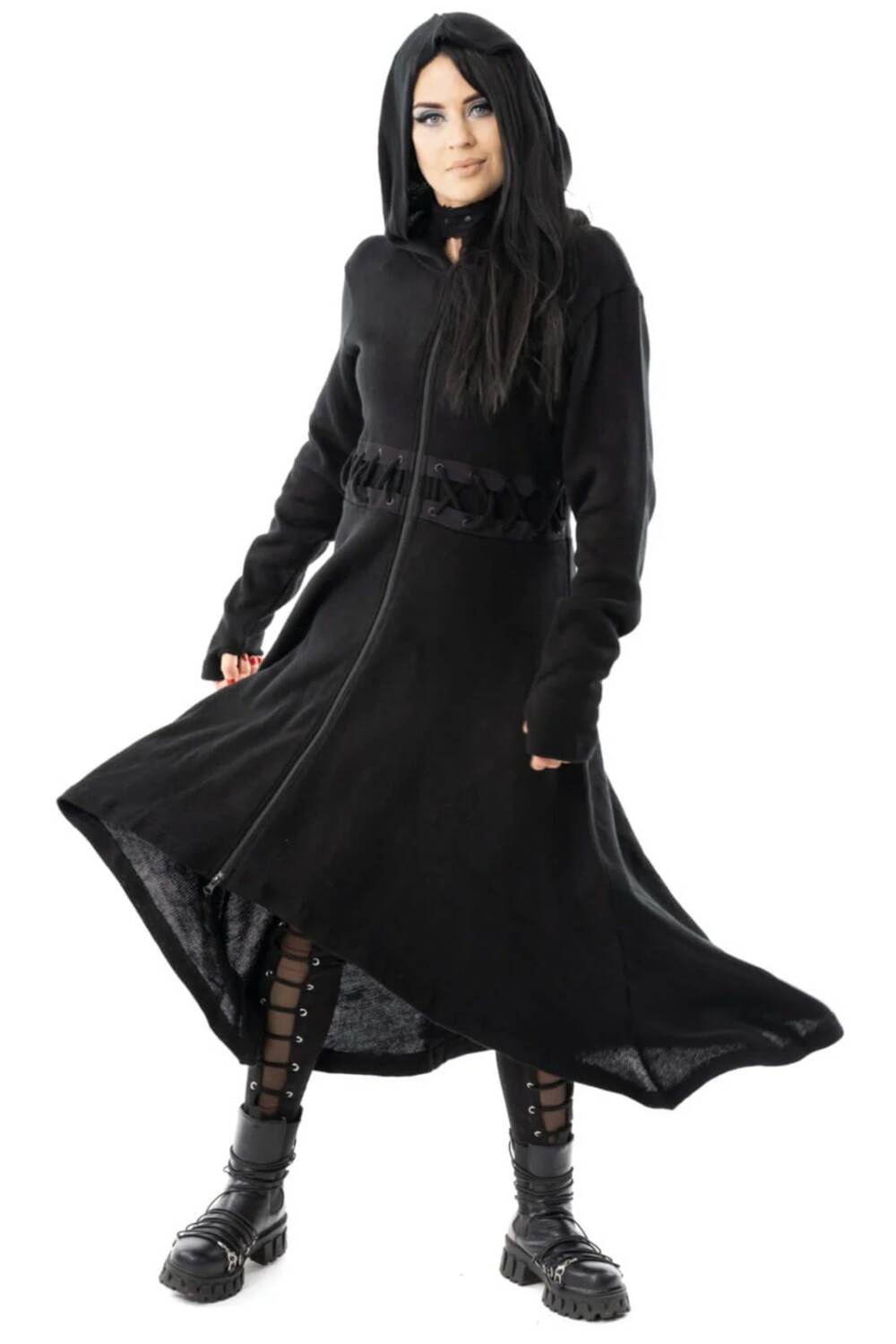 Poizen Industries knitted coat Demille - Image 4
