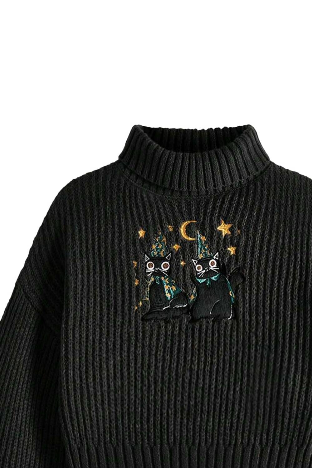 Romwe sweater Night Cats - Image 3
