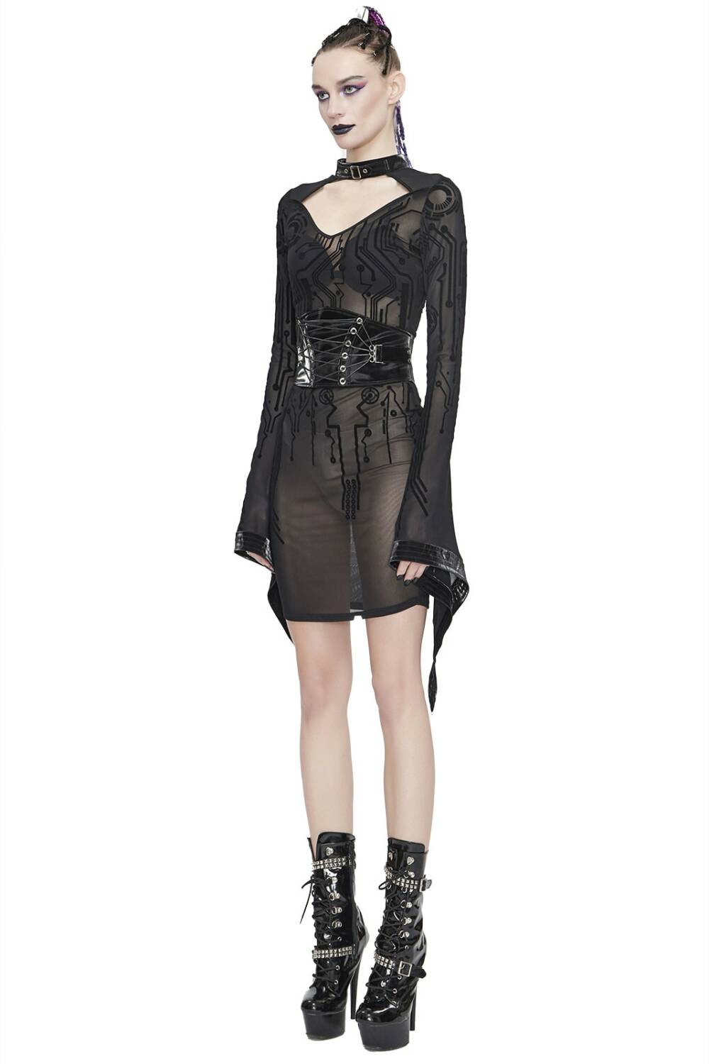 Devil Fashion dress Cyber Geisha - Image 2
