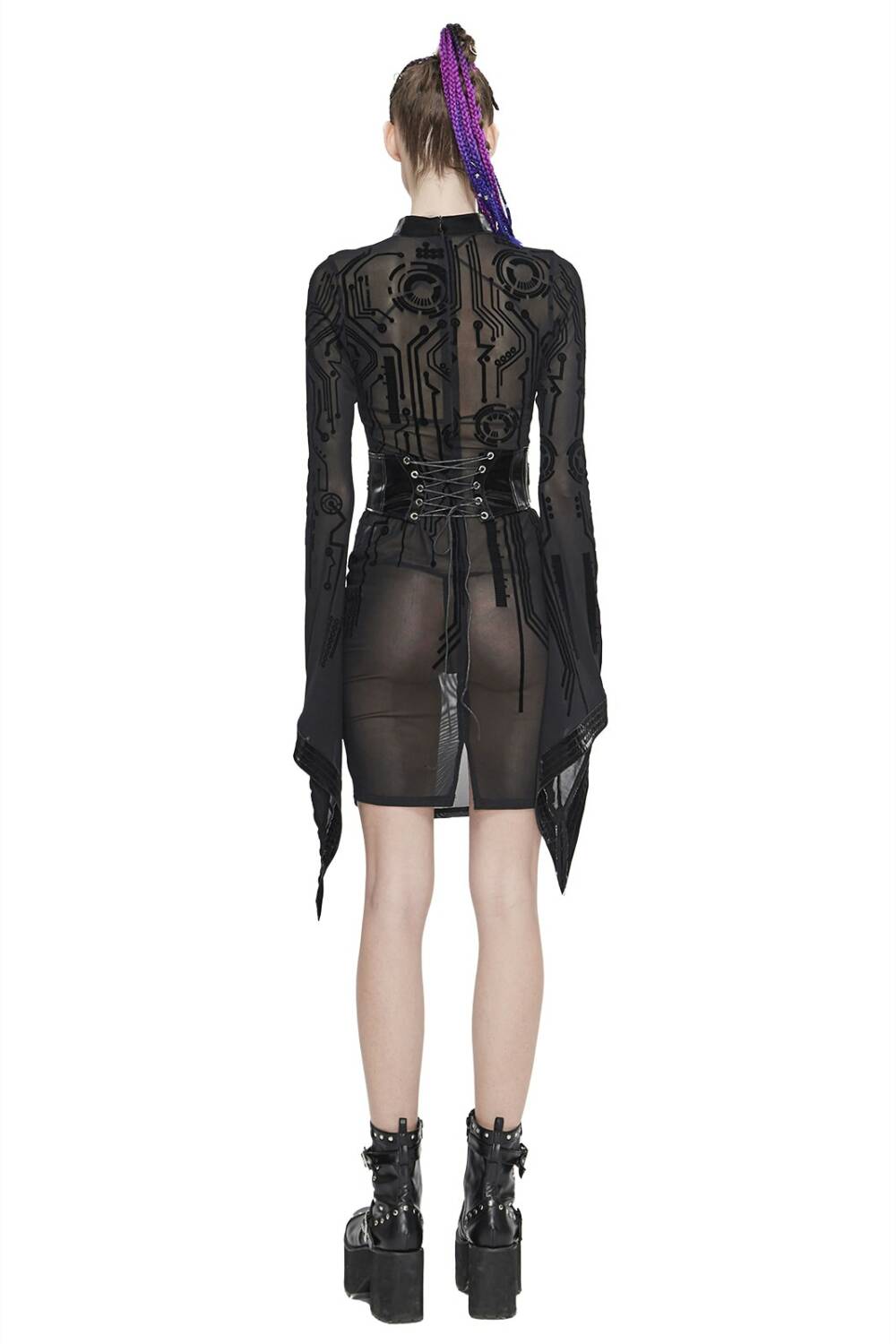 Devil Fashion dress Cyber Geisha - Image 3