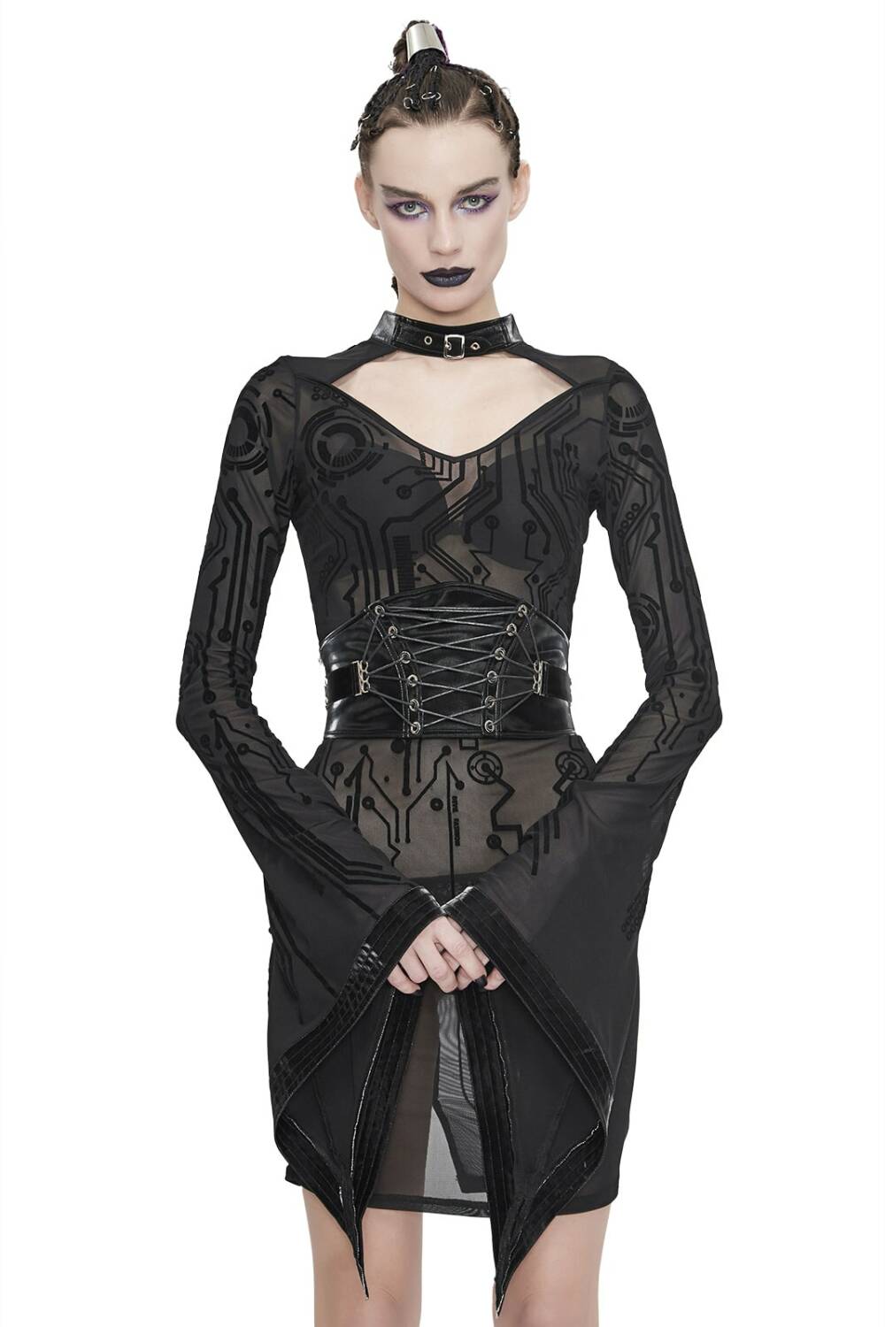 Devil Fashion dress Cyber Geisha - Image 4