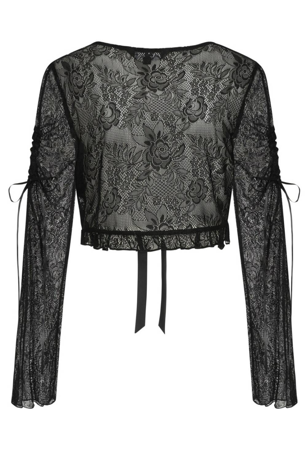 Banned lace bolero Black Morticia - Image 5