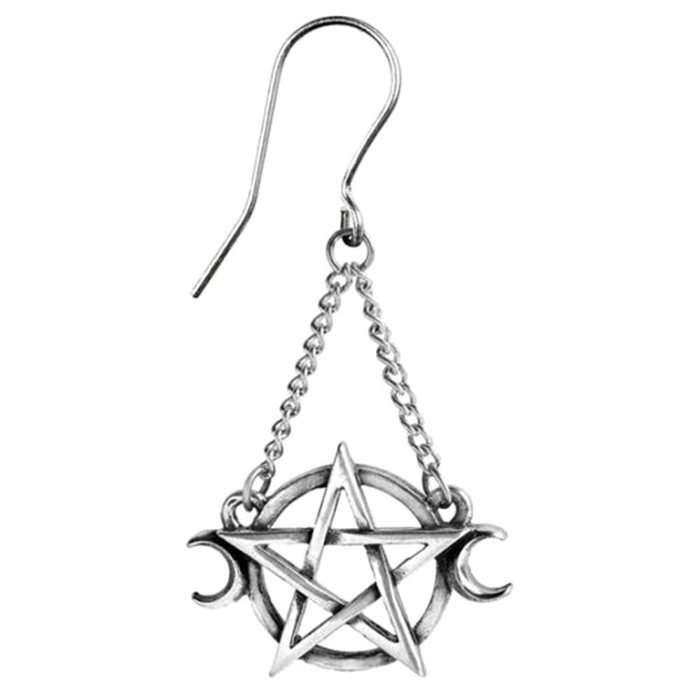 Alchemy earrings Wicca Goddess - Image 2