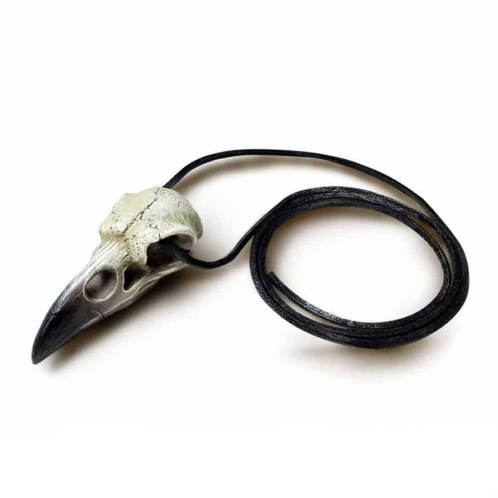 Alchemy Pendant Raven Skull - Image 3