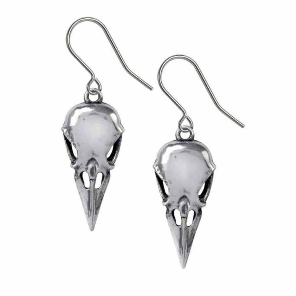 Alchemy Earrings Heart Crane