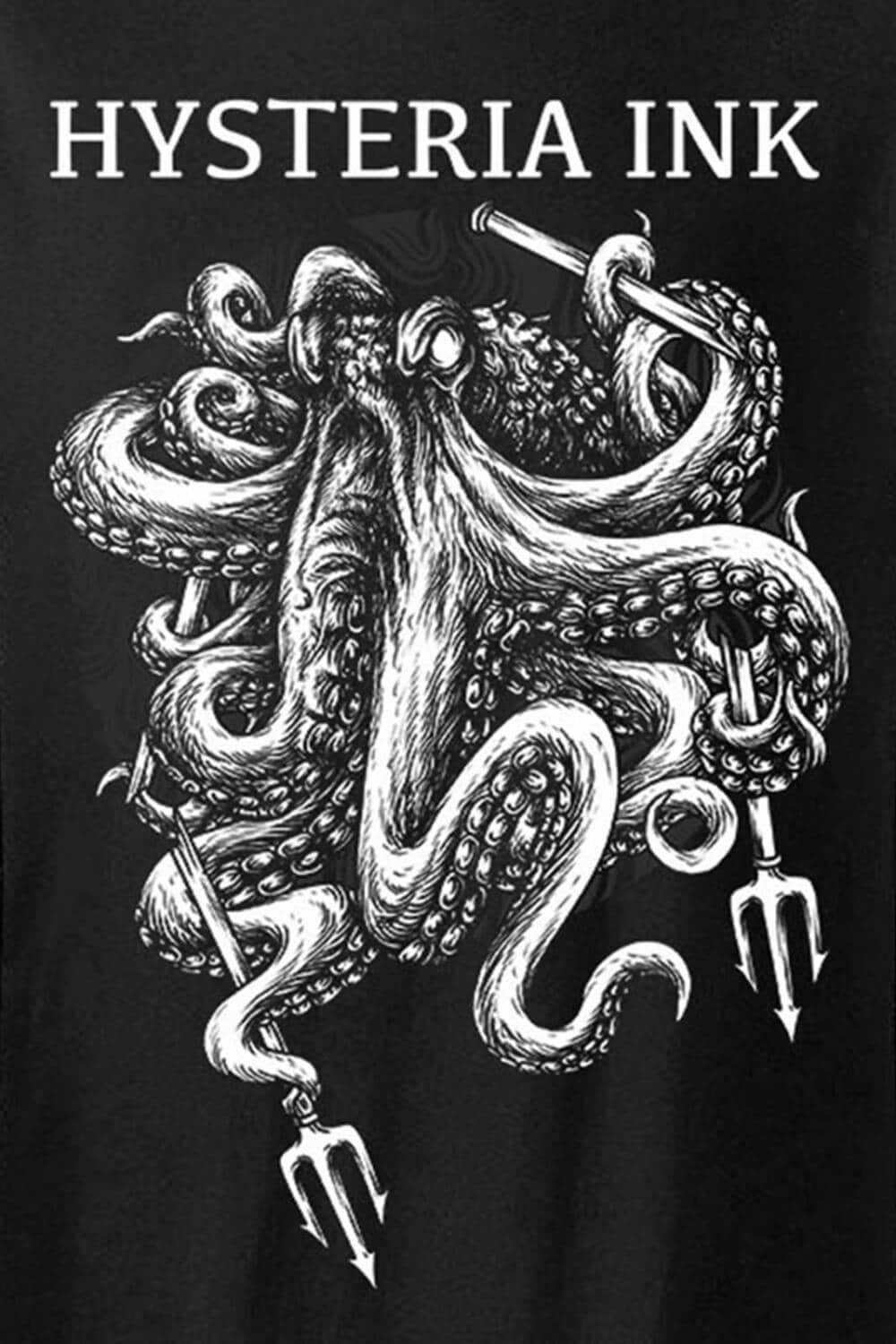 Hysteria Ink T-Shirt Octopus - Image 2