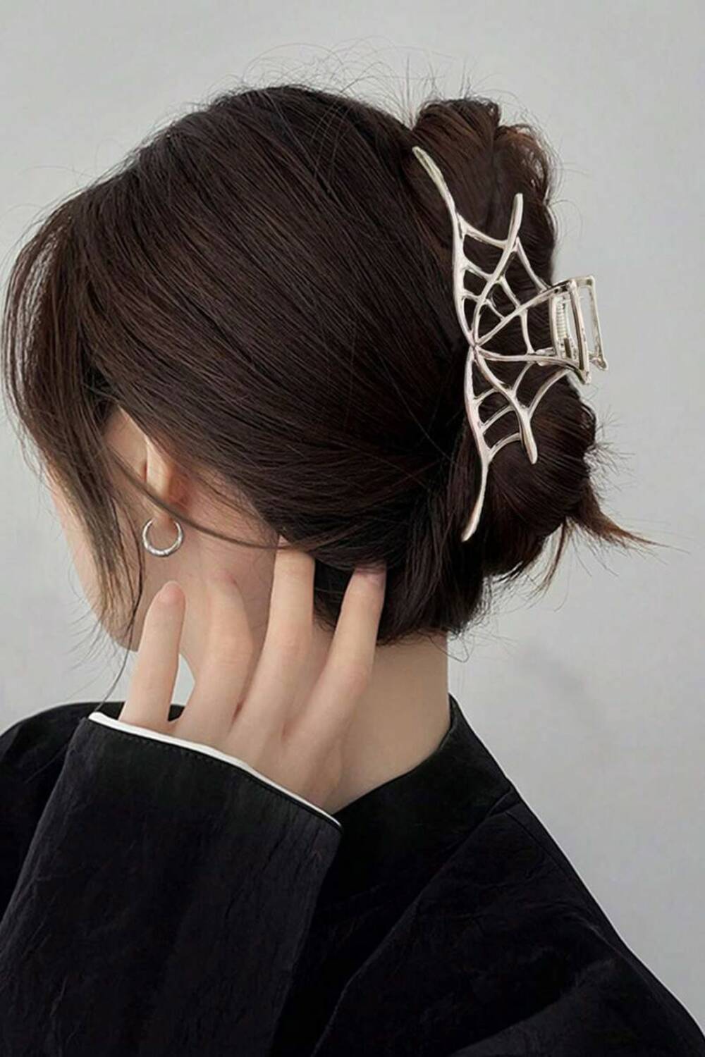 Mad Moonshine hair clip Spiderweb