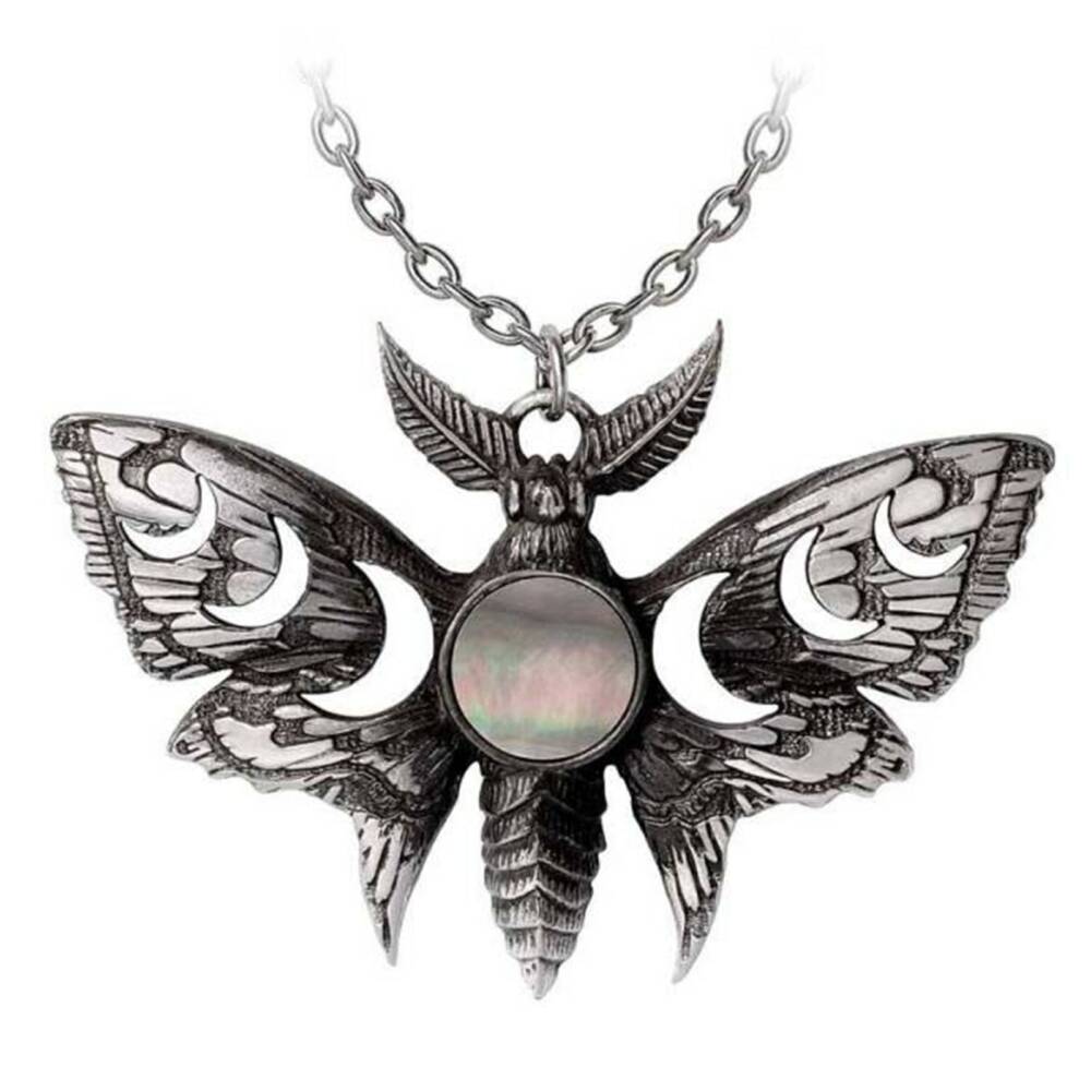 Alchemy Lunar Moth necklace