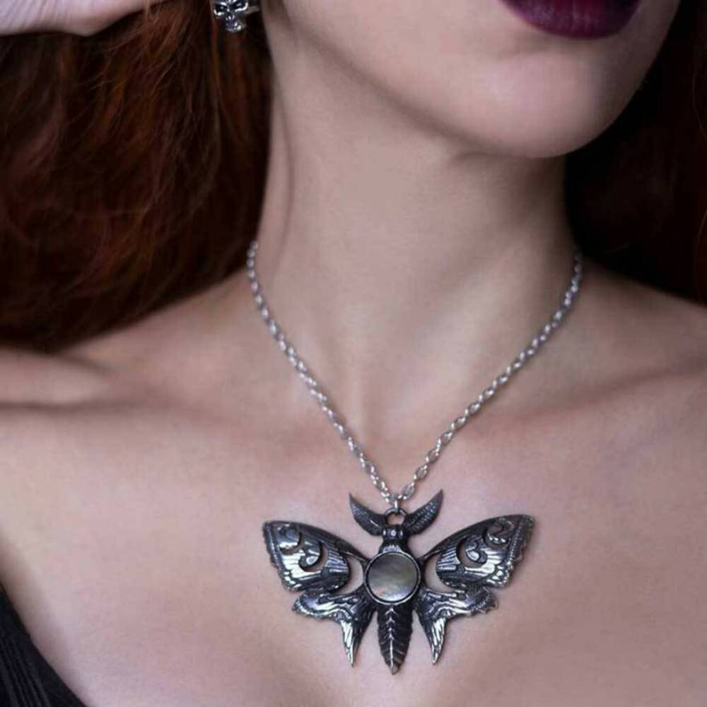 Alchemy Lunar Moth necklace - Image 2