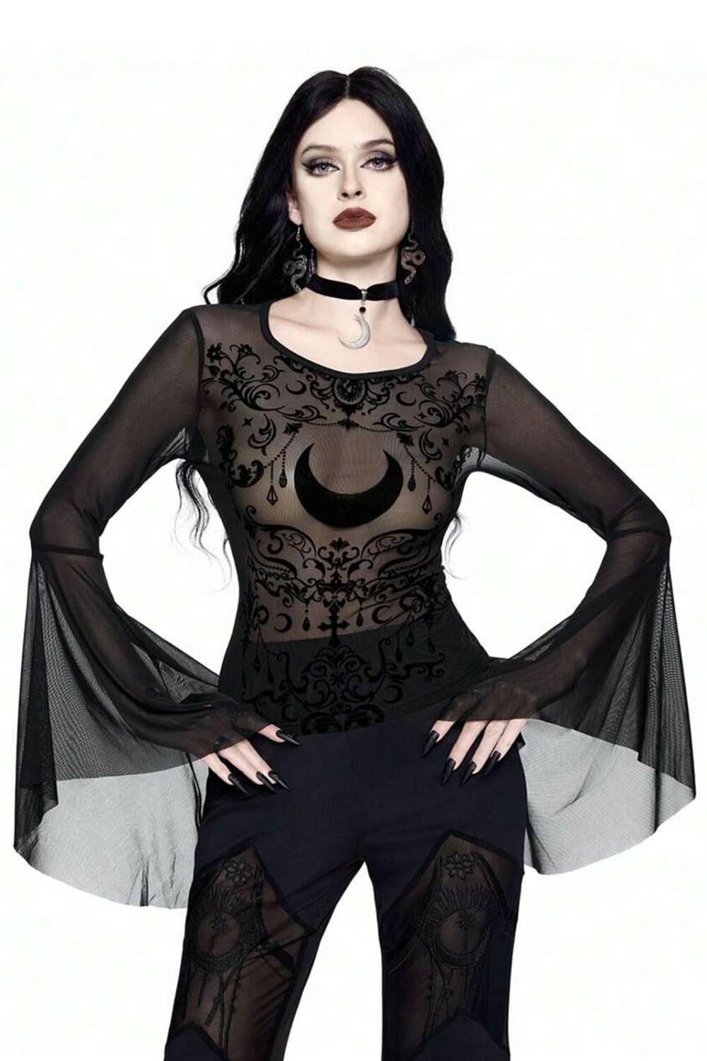 Romwe Top Callista Moon
