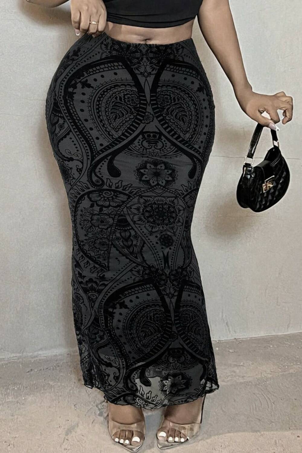 Mad Moonshine Skirt Malani Paisley - Image 3