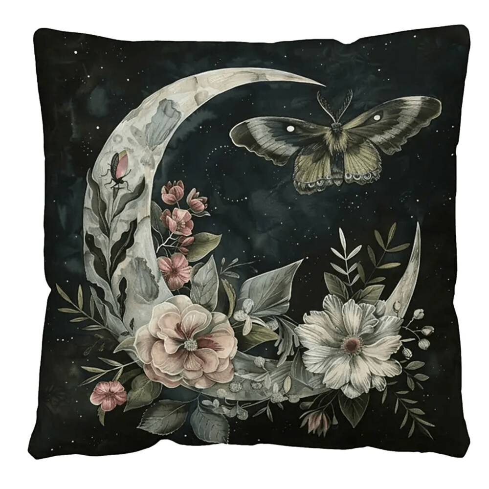 Mad Moonshine cushion cover Flower Crescent
