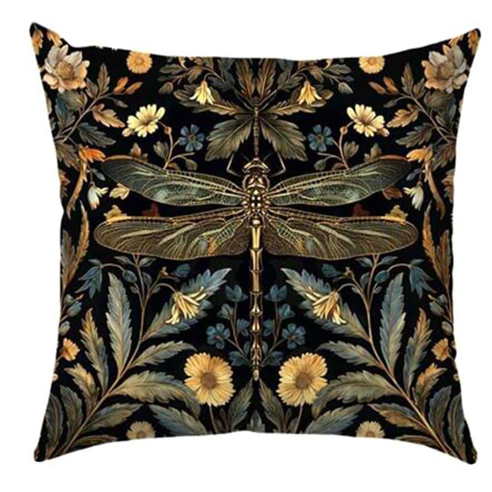 Mad Moonshine cushion cover Dragonfly Yellow