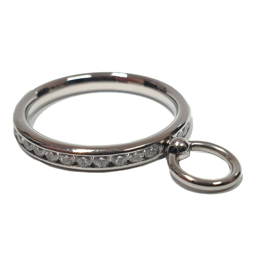 White Dragon Ring Jeweled Story of O
