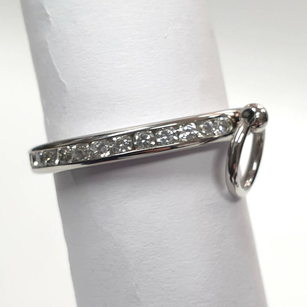 White Dragon Ring Jeweled Story of O - Image 2