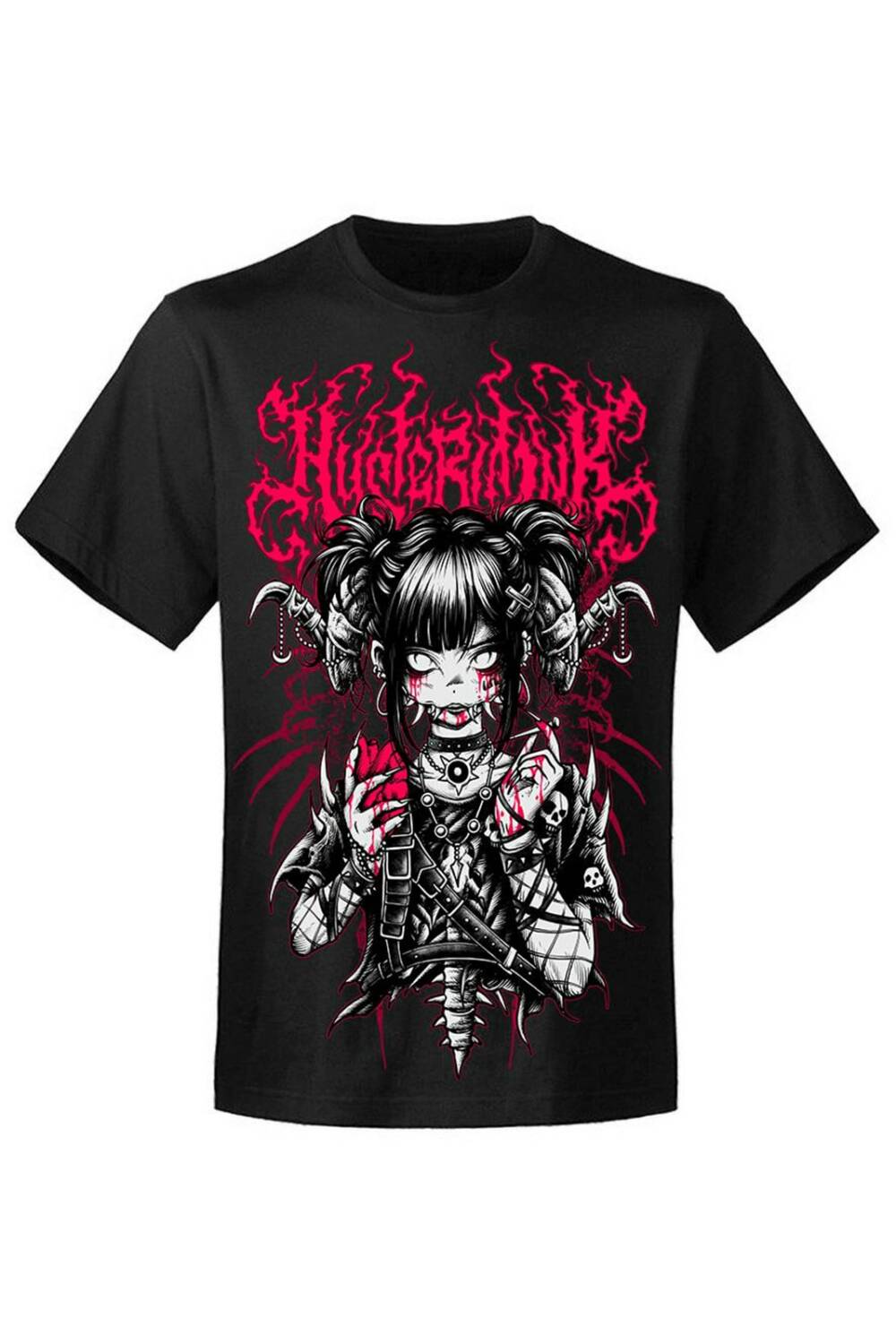 Hysteria Ink T-Shirt Manga Goth