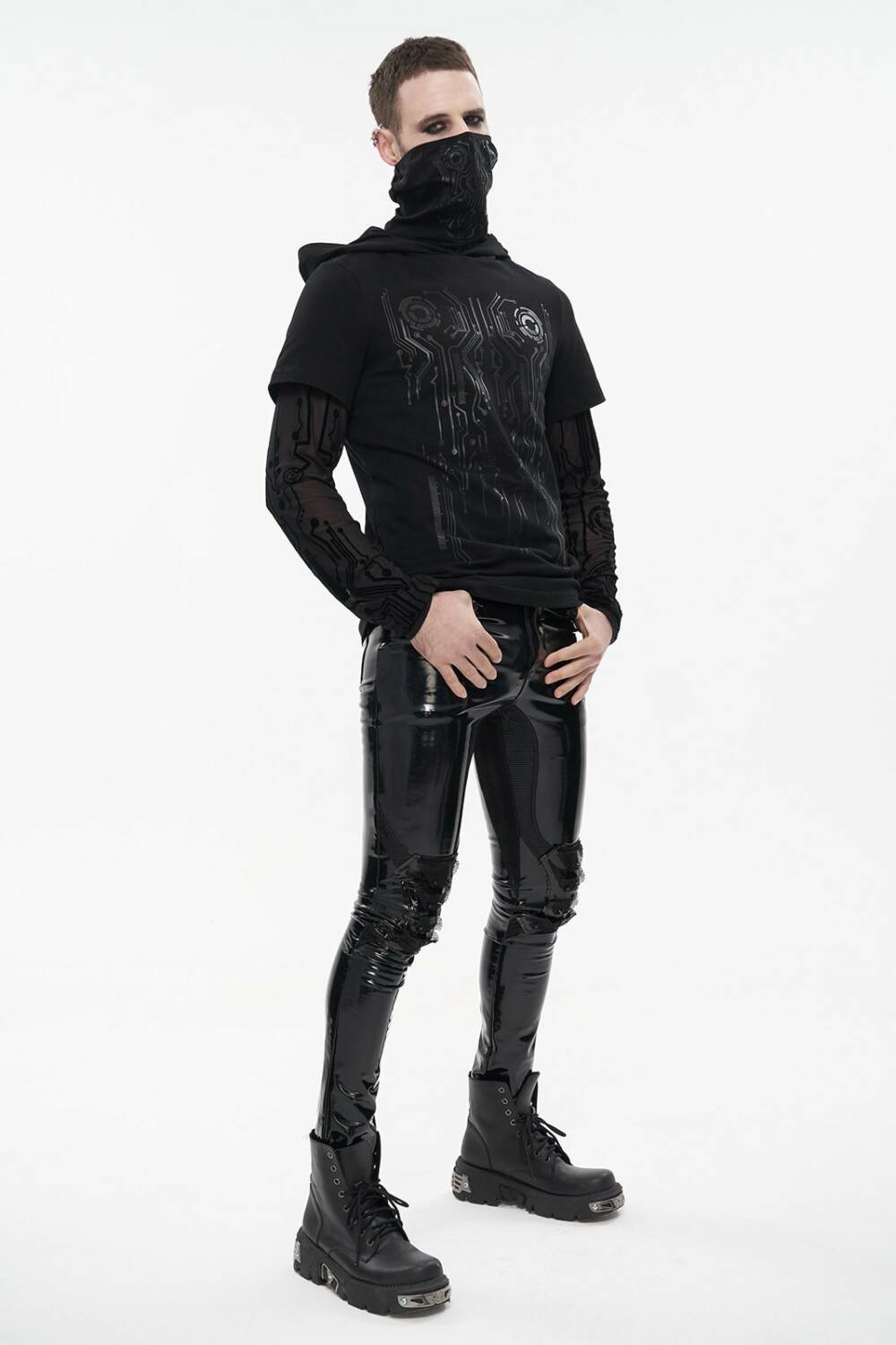 Devil Fashion Shirt Cyberpunk - Image 7