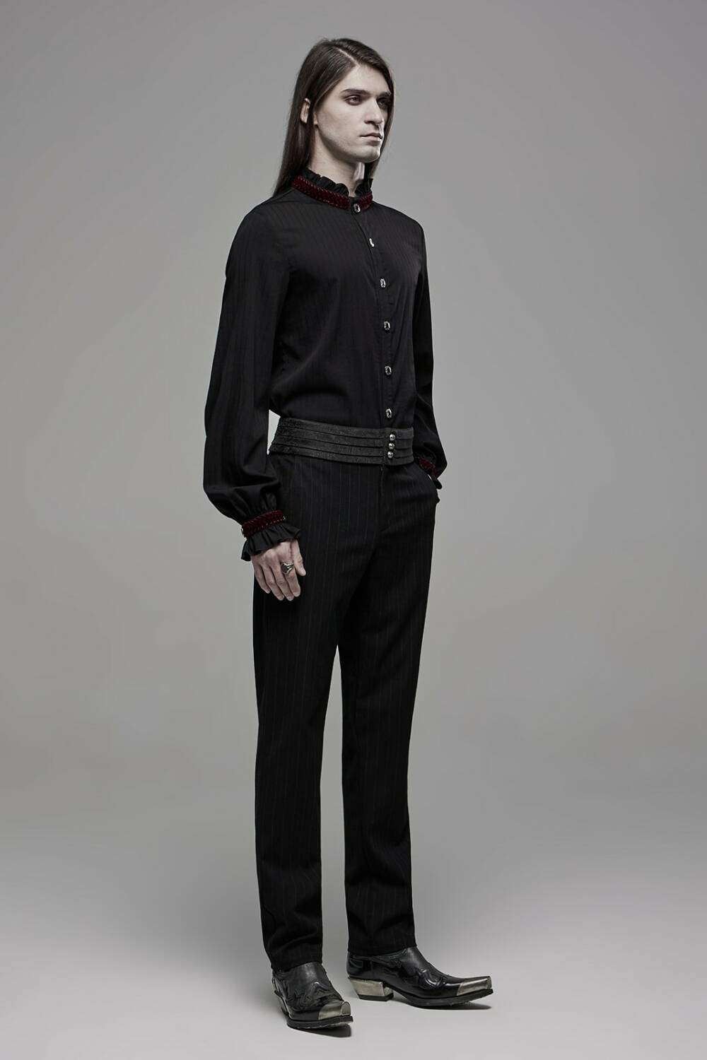 Punk Rave Pants Black Cardinal - Image 4