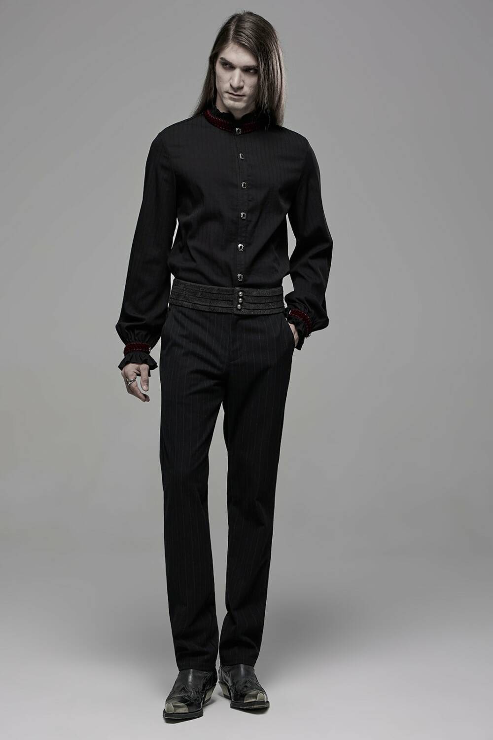 Punk Rave Pants Black Cardinal - Image 5