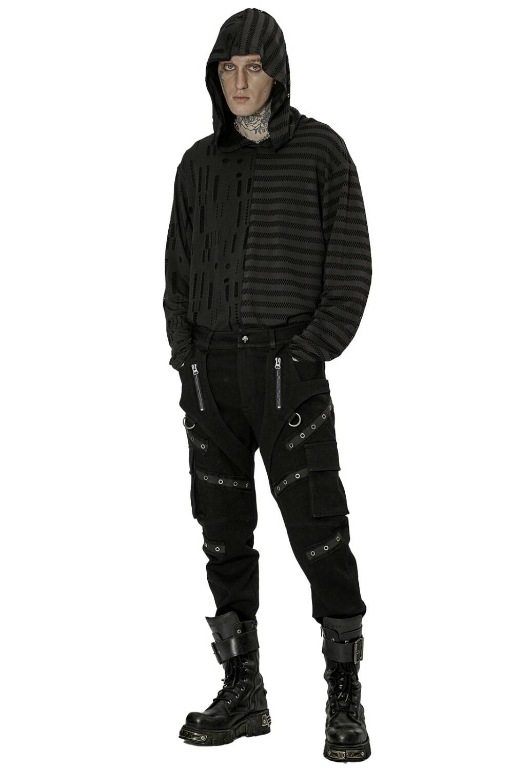 Punk Rave Trousers Techwear Trooper