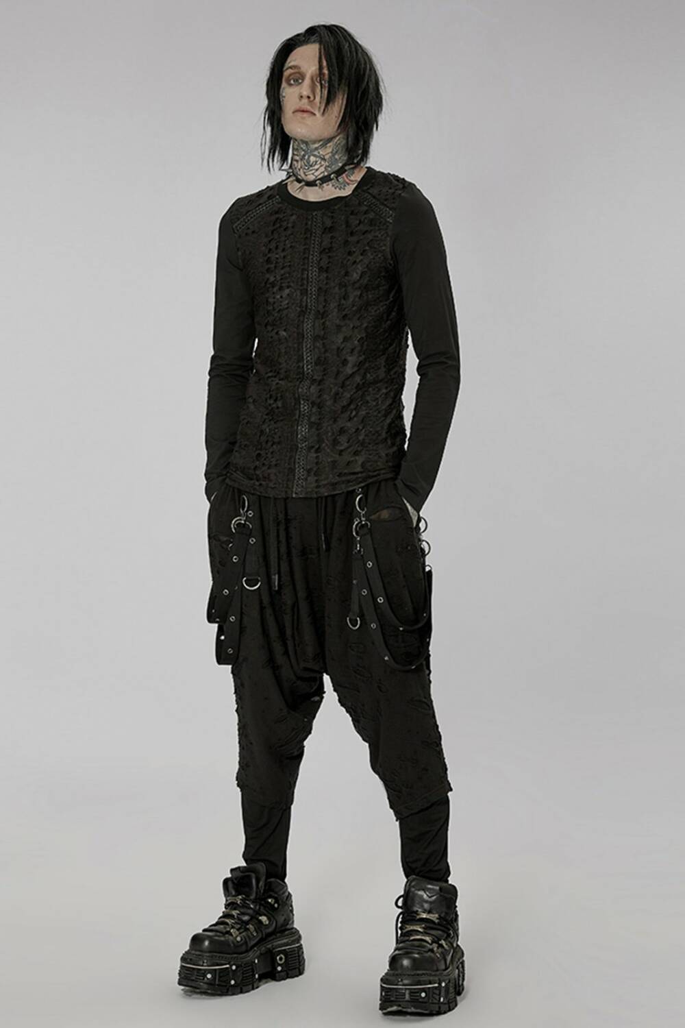 Punk rave long sleeve shirt Nomads Tribe - Image 4