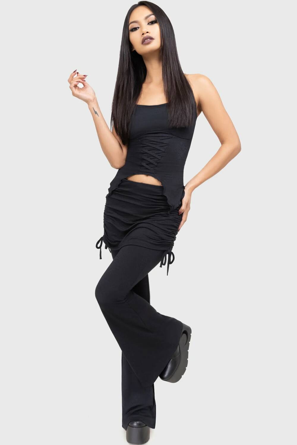 Killstar flared pants Nightluck - Image 2