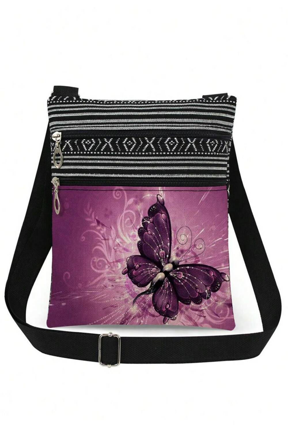 Mad Moonshine shoulder bag Purple Butterfly