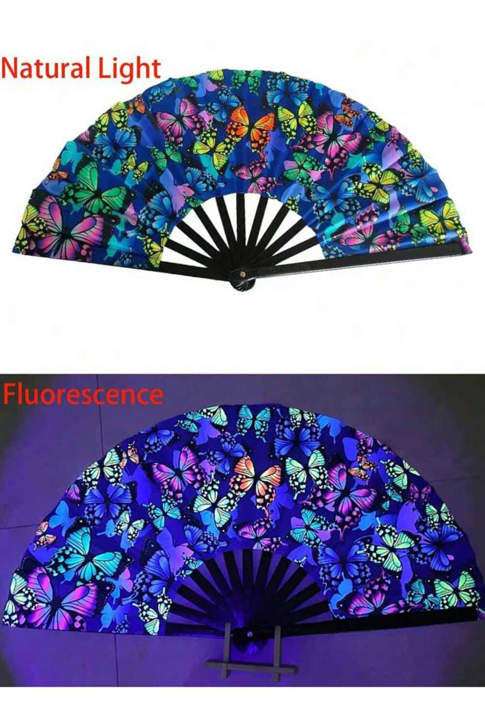 Mad Moonshine fan Fluorescence Butterflies