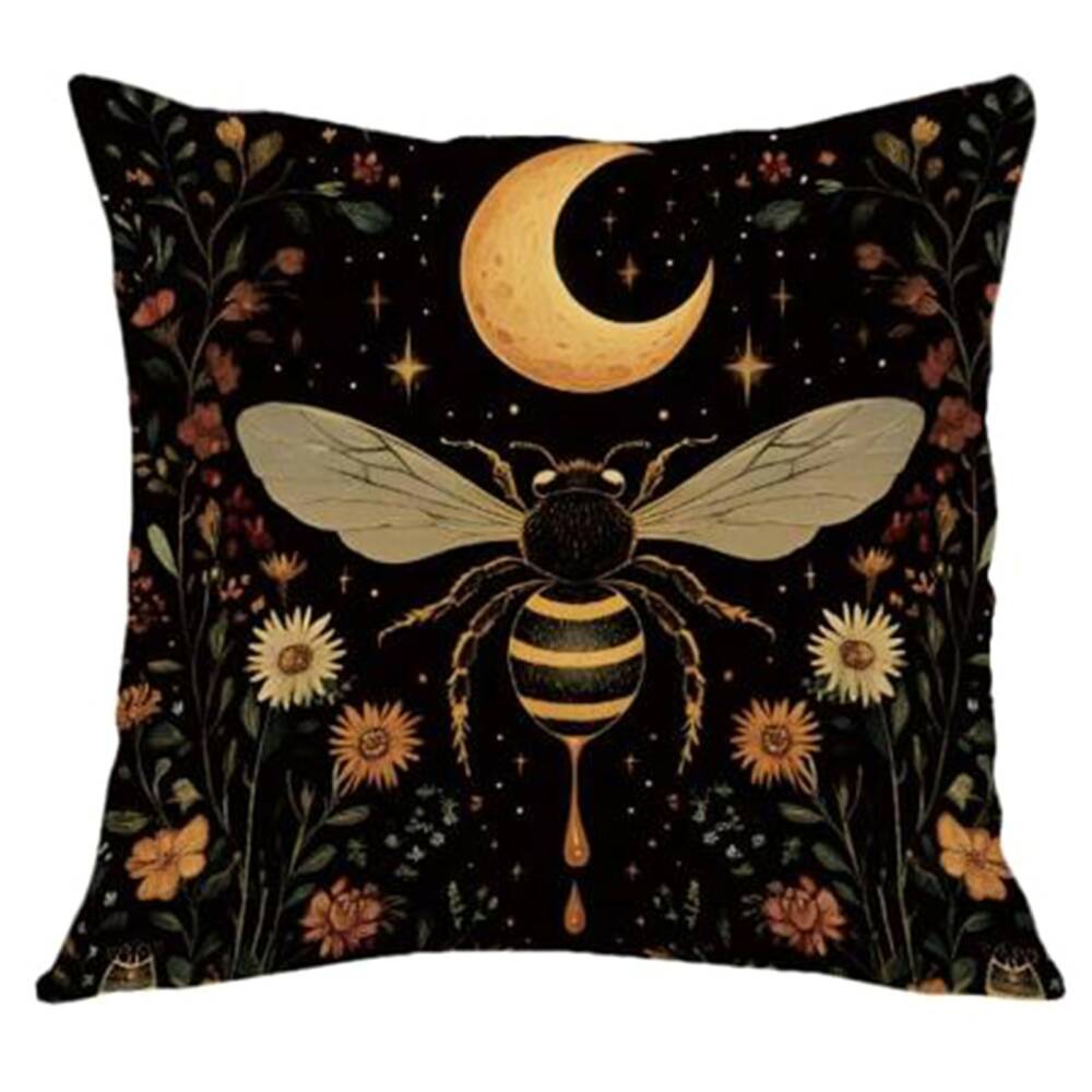 Mad Moonshine Moonlight Bee cushion cover