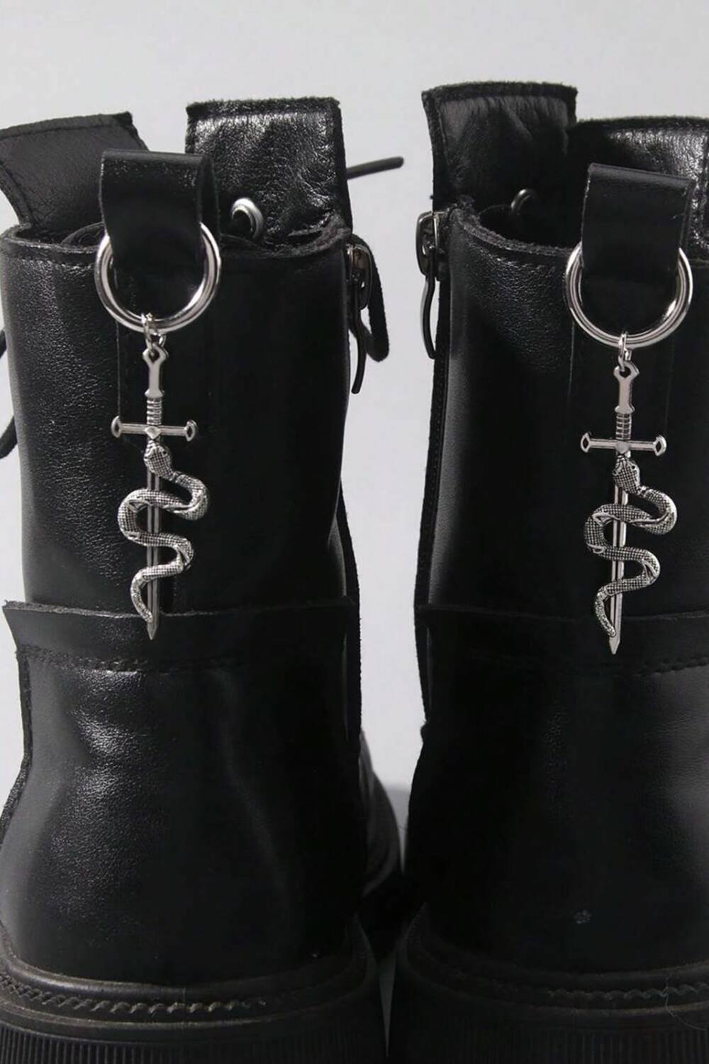 Romwe shoe tag Snake Dagger