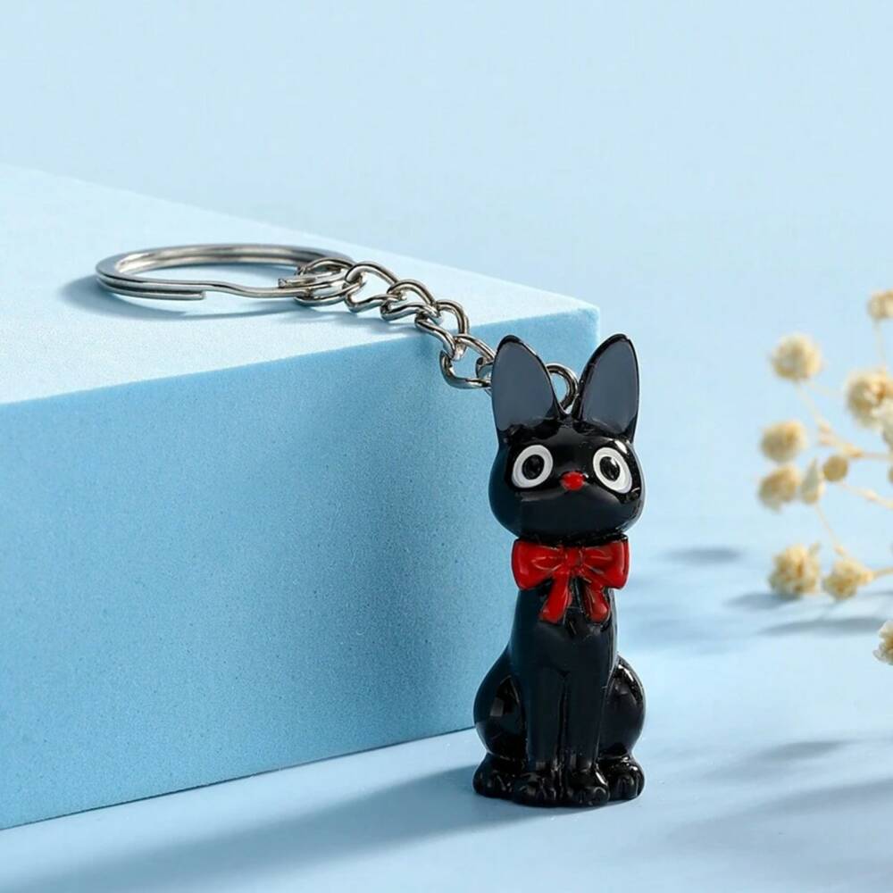Mad Moonshine Elegant Cat key fob