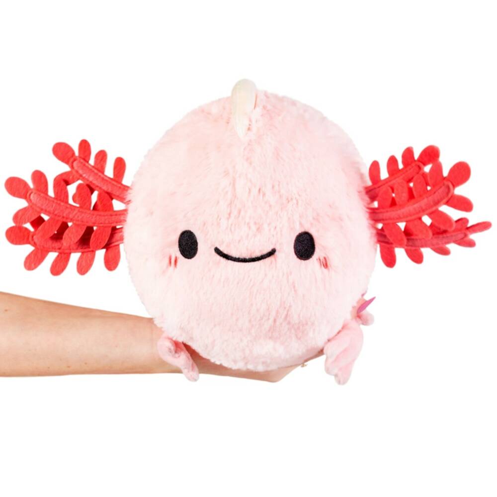 Squishable plush toy mini baby axolotl