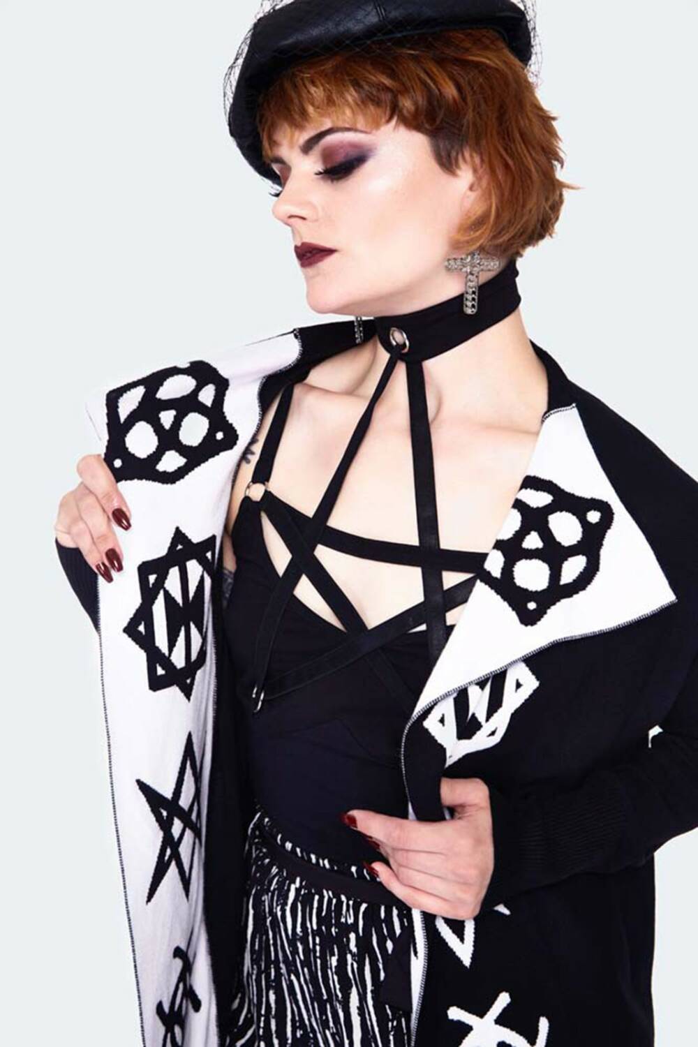 Jawbreaker cardigan Magic Symbols Reverse - Image 2