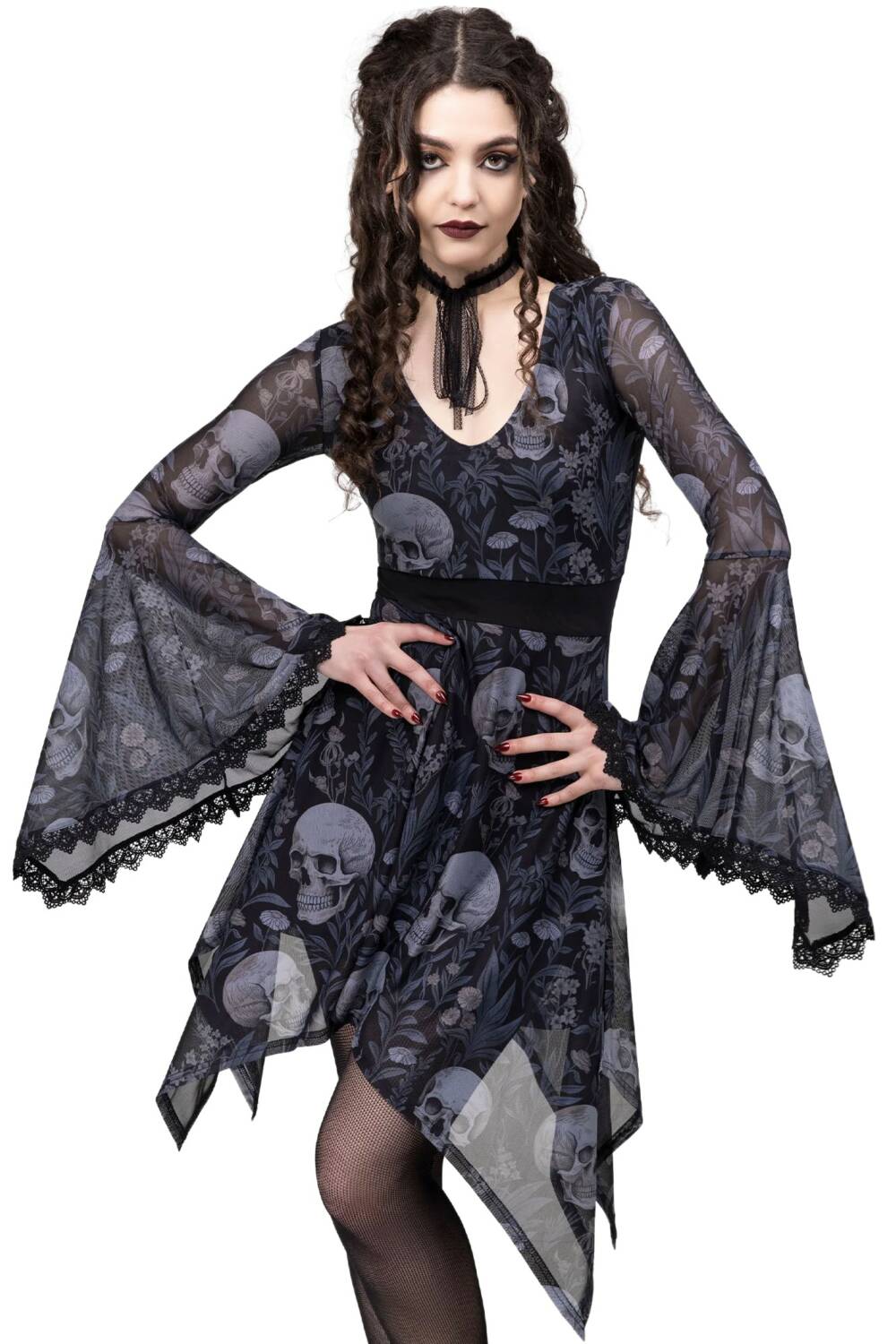 Killstar dress Deaths Head Skater