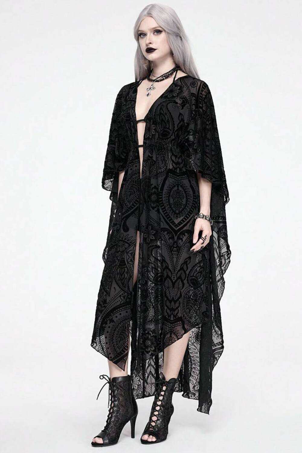 Romwe cloak Veluris Noctem - Image 4