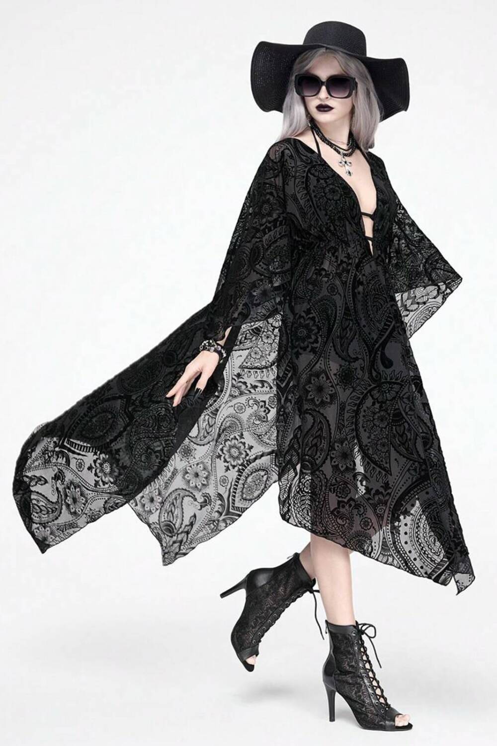 Romwe cloak Veluris Noctem - Image 5