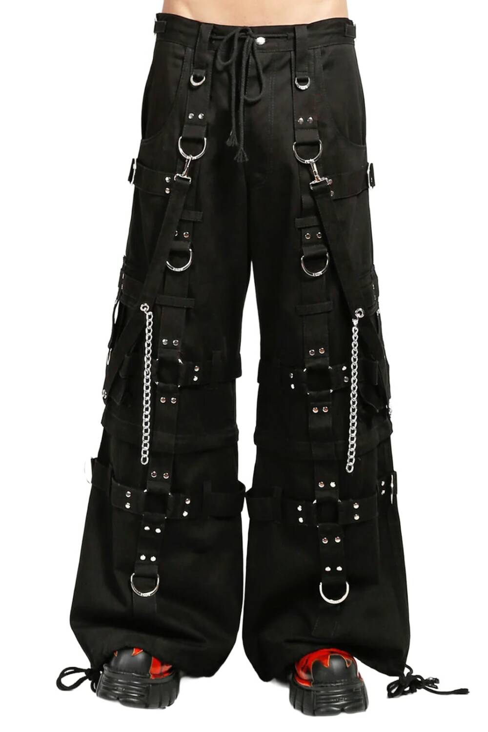 Black Soul pants Black Harness Darkstreet