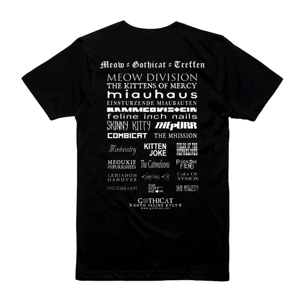 Gothicat T-Shirt MGT - Band - Image 2