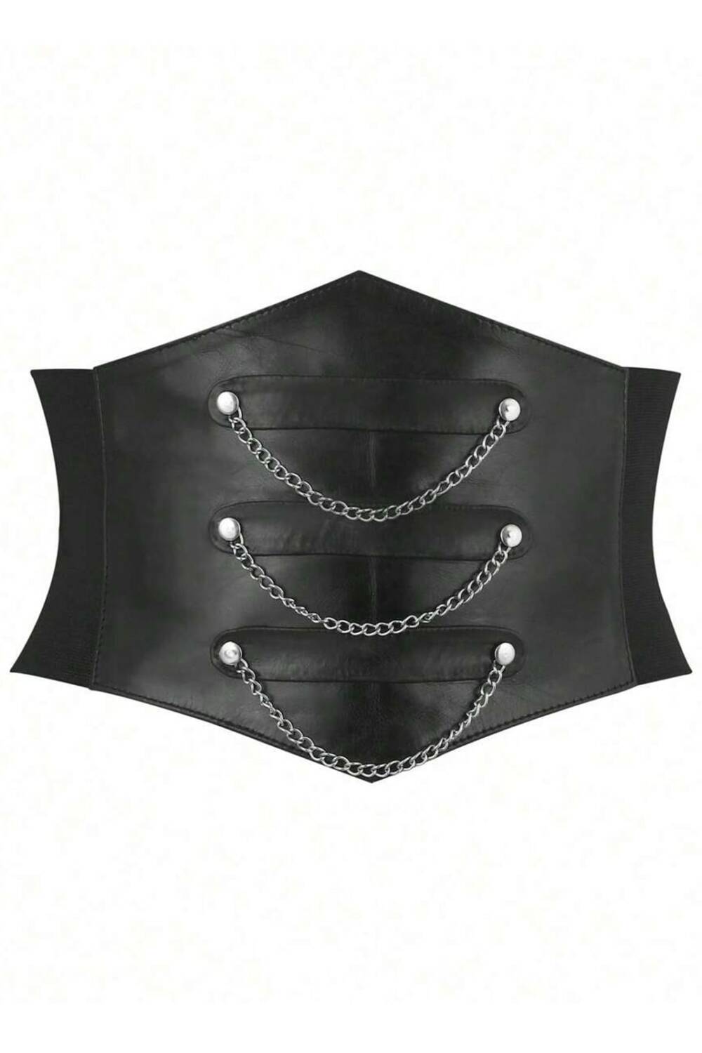 Mad Moonshine corset belt triple chain