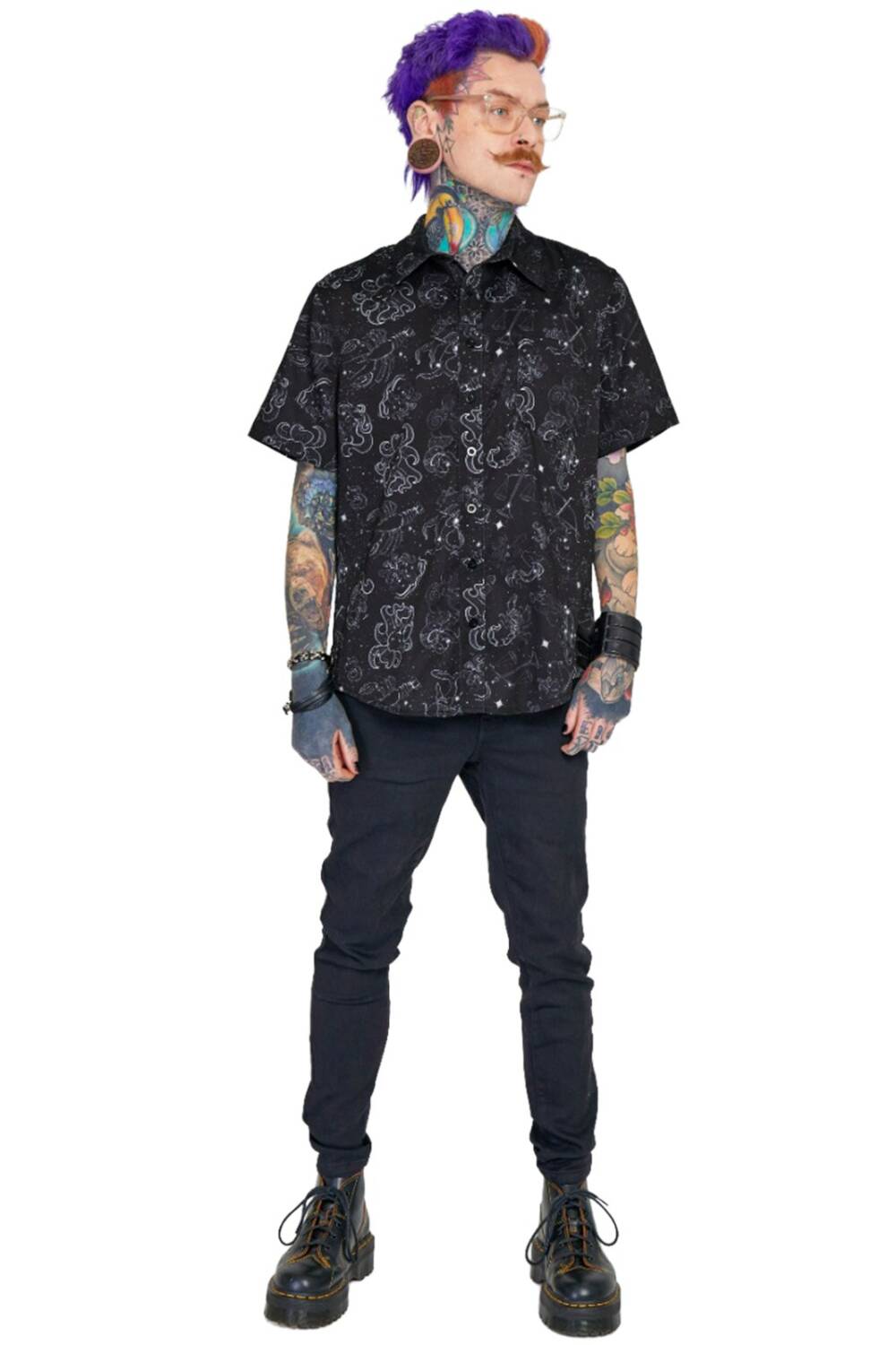 Jawbreaker short sleeve shirt Zodiac constellation